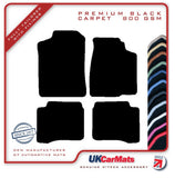 Mazda 323F 1994-1998 Black Premium Carpet Tailored Car Mats HITECH