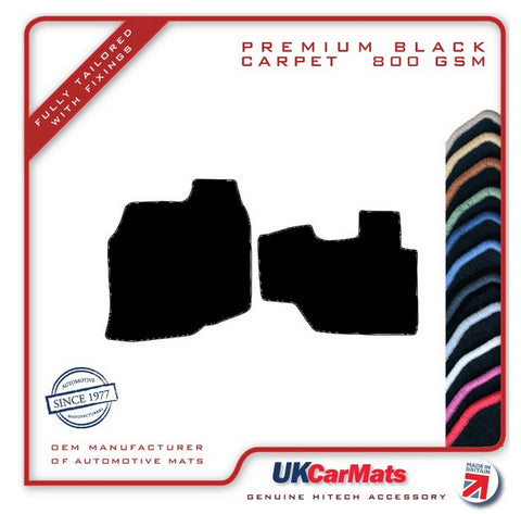 Mitsubishi Fuso Canter 2012 onwards Black Premium Carpet Tailored Car Mats HITECH