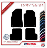 MG MG3 2013 onwards Black Premium Carpet Tailored Car Mats HITECH