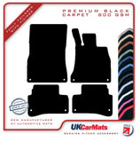 Mercedes S Class (W222) Saloon SWB 2013-2020 Black Premium Carpet Tailored Car Mats HITECH