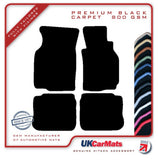 Mitsubishi Evo 4-5 1997-1999 Black Premium Carpet Tailored Car Mats HITECH