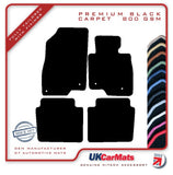Mazda 6 Saloon 2013 onwards Black Premium Carpet Tailored Car Mats HITECH