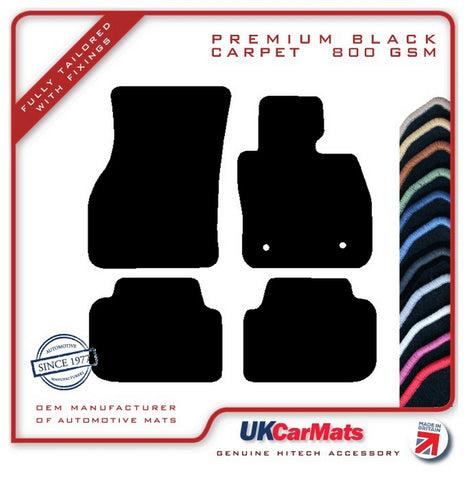 Mini Clubman F54 2015 onwards Black Premium Carpet Tailored Car Mats HITECH