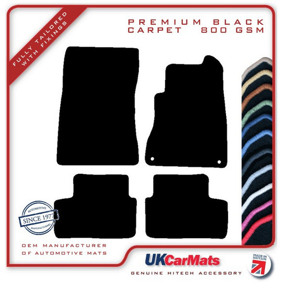 Mercedes A Class (W177) 2018 onwards Black Premium Carpet Tailored Car Mats HITECH