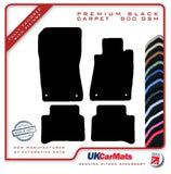 Mercedes E Class (W211) Sport 2002-2009 Black Premium Carpet Tailored Car Mats HITECH