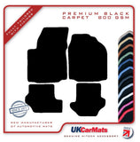 Mazda 121 1996-1999 Black Premium Carpet Tailored Car Mats HITECH