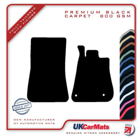 Mercedes AMG GT / GTS (C190/R190) 2014 onwards Black Premium Carpet Tailored Car Mats HITECH