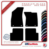 MG ZS Manual 2017-2024 Black Premium Carpet Tailored Car Mats HITECH