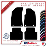 MG ZS EV Electric 2019 onwards Black Premium Carpet Tailored Car Mats HITECH