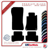 Mercedes CLC Class (CL203) 2008-2011 Black Premium Carpet Tailored Car Mats HITECH