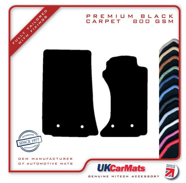 Mazda MX5 (Mk3.5/Mk3.75) 2008-2015 Black Premium Carpet Tailored Car Mats HITECH