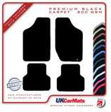 Nissan Micra Mk1 1982-1992 Black Premium Carpet Tailored Car Mats HITECH