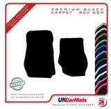 Nissan 350Z Convertible 2003-2009 Black Premium Carpet Tailored Car Mats HITECH