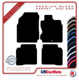 Nissan Note 2004-2013 Black Premium Carpet Tailored Car Mats HITECH