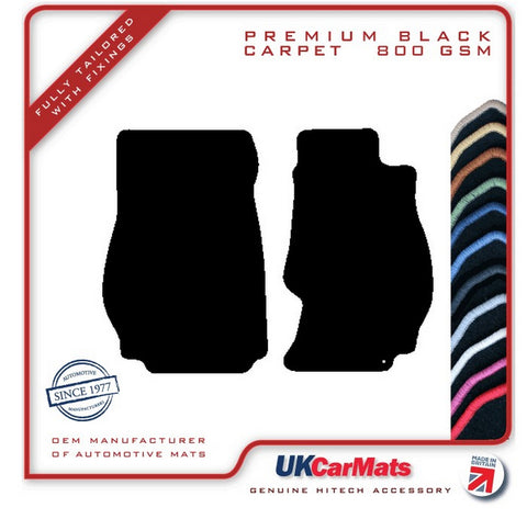 Nissan 350Z Coupe 2003-2009 Black Premium Carpet Tailored Car Mats HITECH