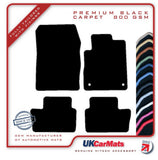 Nissan Juke 2019 onwards Black Premium Carpet Tailored Car Mats HITECH