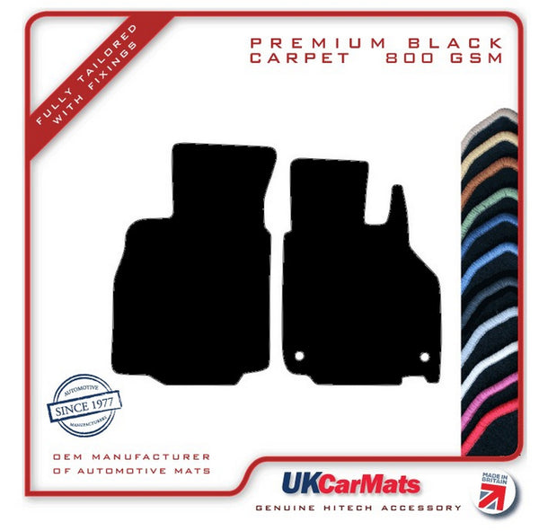 Porsche Boxster (986) 1996-2004 Black Premium Carpet Tailored Car Mats HITECH