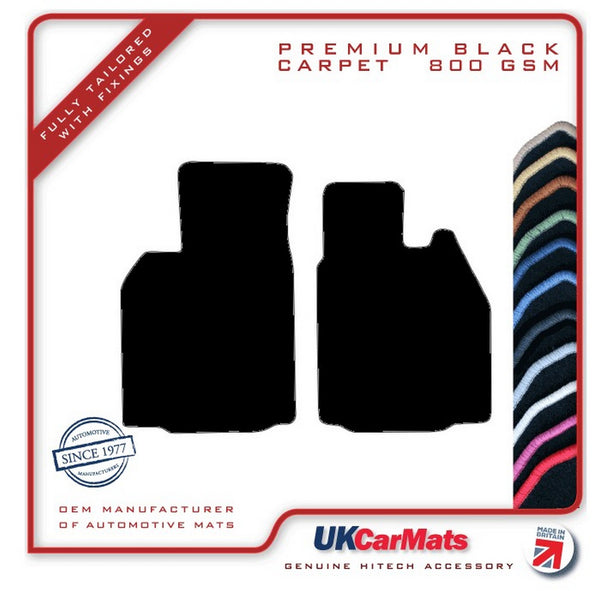 Porsche Boxster (987) 2005-2012 Black Premium Carpet Tailored Car Mats HITECH