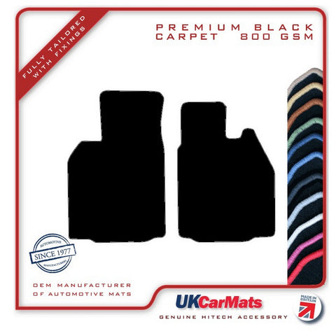 Porsche Boxster (987) 2005-2012 Black Premium Carpet Tailored Car Mats HITECH