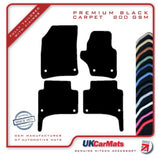 Porsche Cayenne 1st generation (Round Fixings) 2003-2010 Black Premium Carpet Tailored Car Mats HITECH