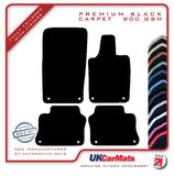 Porsche Panamera (970) SWB 2009-2016 Black Premium Carpet Tailored Car Mats HITECH