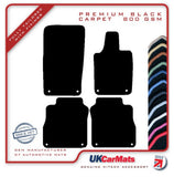 Porsche Panamera (970) LWB 2009-2016 Black Premium Carpet Tailored Car Mats HITECH