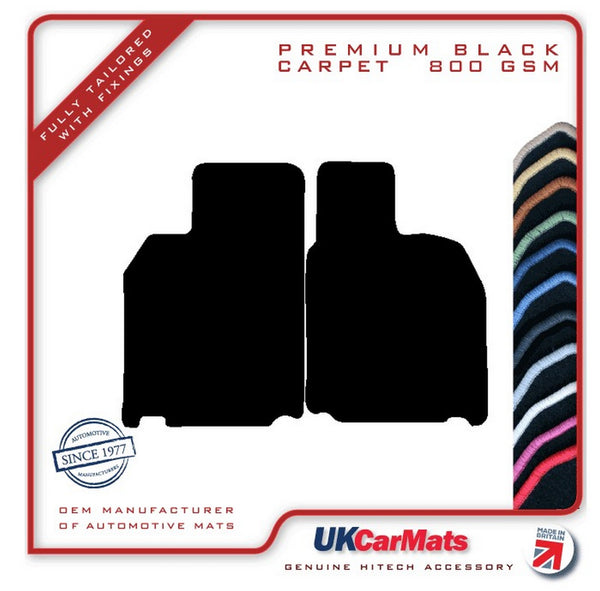 Porsche Cayman (987) 2006-2012 Black Premium Carpet Tailored Car Mats HITECH
