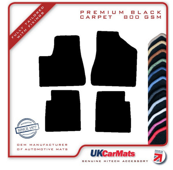 Renault 25 1984-1992 Black Premium Carpet Tailored Car Mats HITECH