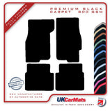 Rover 45 2001-2004 Black Premium Carpet Tailored Car Mats HITECH