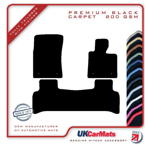 Land Rover Range Rover 2007-2010 Black Premium Carpet Tailored Car Mats HITECH