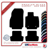 Renault Clio IV 2012-2019 Black Premium Carpet Tailored Car Mats HITECH