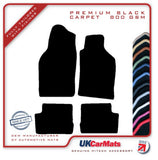 Saab 900 Convertible 1993-1998 Black Premium Carpet Tailored Car Mats HITECH