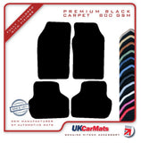 Saab 9000 1984-1997 Black Premium Carpet Tailored Car Mats HITECH