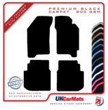 Subaru Legacy 1989-1993 Black Premium Carpet Tailored Car Mats HITECH