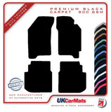 Subaru Legacy 1989-1993 Black Premium Carpet Tailored Car Mats HITECH
