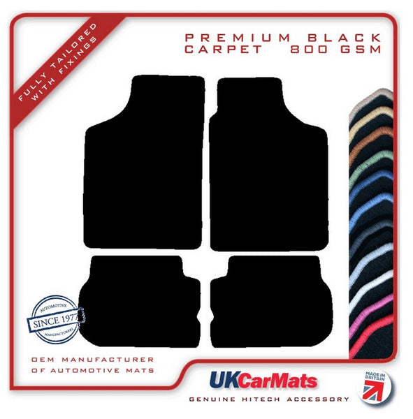 Suzuki Swift 3dr GTI 1992-1997 Black Premium Carpet Tailored Car Mats HITECH