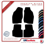 Suzuki Baleno 5dr 1996-2003 Black Premium Carpet Tailored Car Mats HITECH