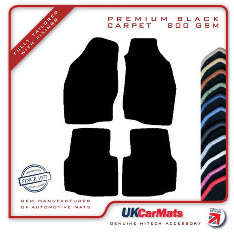 Suzuki Baleno 5dr 1996-2003 Black Premium Carpet Tailored Car Mats HITECH