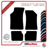 Skoda Felica 1996-2002 Black Premium Carpet Tailored Car Mats HITECH