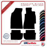 Subaru SVX 1992-1997 Black Premium Carpet Tailored Car Mats HITECH