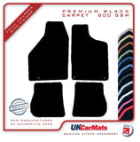 Saab 9/3 Hatchback 1998-2002 Black Premium Carpet Tailored Car Mats HITECH