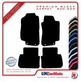 Saab 9/5 1998-2009 Black Premium Carpet Tailored Car Mats HITECH