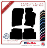 Subaru PRrester 1997-2002 Black Premium Carpet Tailored Car Mats HITECH