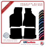 Seat Ibiza 1993-1999 Black Premium Carpet Tailored Car Mats HITECH
