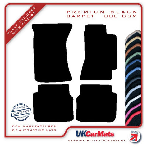Subaru Outback 1998-2003 Black Premium Carpet Tailored Car Mats HITECH