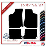 Seat Ibiza 1999-2002 Black Premium Carpet Tailored Car Mats HITECH