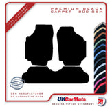 Suzuki Wagon R 2000-2003 Black Premium Carpet Tailored Car Mats HITECH