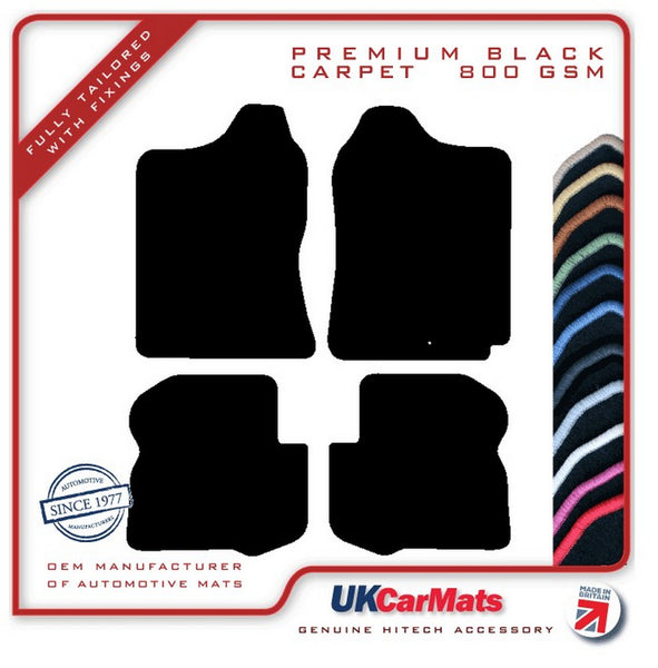 Suzuki Jimny Manual 1998-2018 Black Premium Carpet Tailored Car Mats HITECH