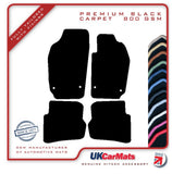 Seat Ibiza 2002-2008 Black Premium Carpet Tailored Car Mats HITECH