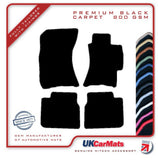 Subaru Outback 2004-2009 Black Premium Carpet Tailored Car Mats HITECH